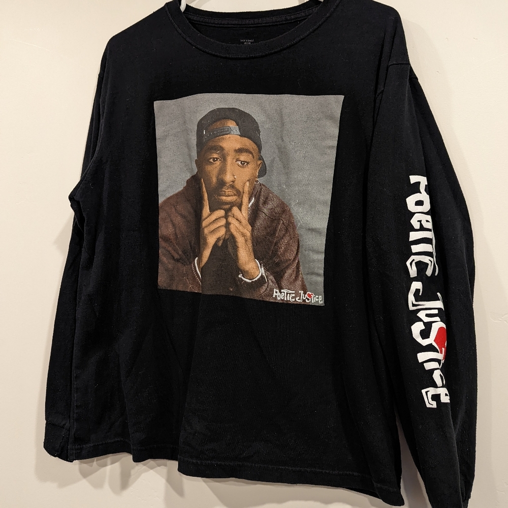 Poetic Justice Columbia pictures long sleeve shirt large